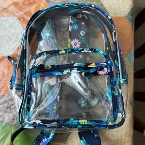 Vera Bradley Small Clear Backpack